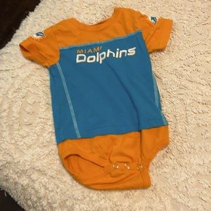 Miami Dolphins Onesie